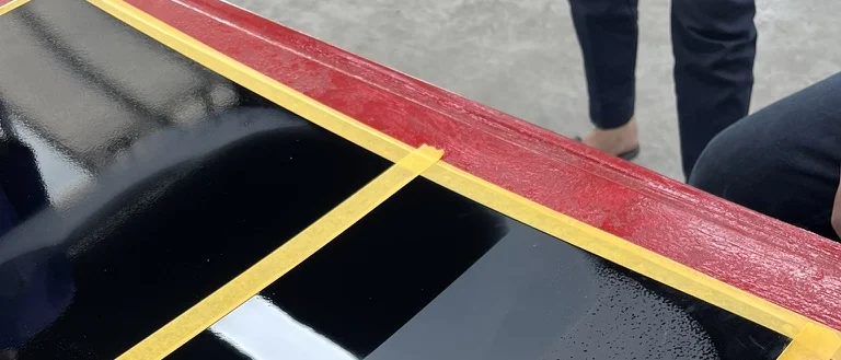 Paint surface correction detail