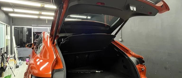 Full vehicle wrap transformation